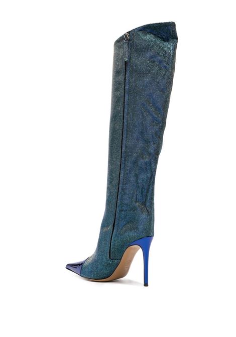 Stivali iridescenti 100mm in blu - donna ALEXANDRE VAUTHIER | AVI1800064